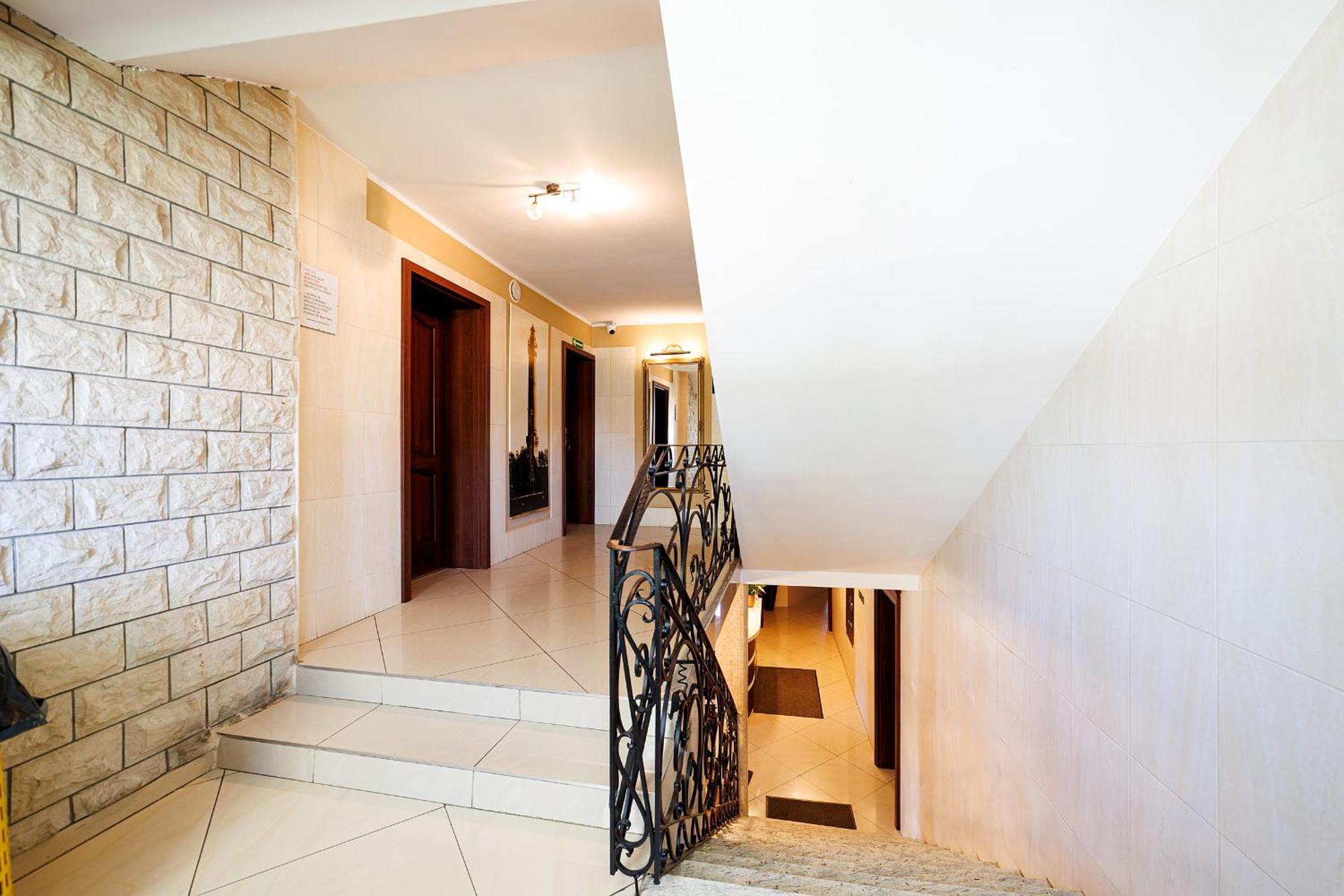 Stratos Bed & Breakfast Leba Bagian luar foto
