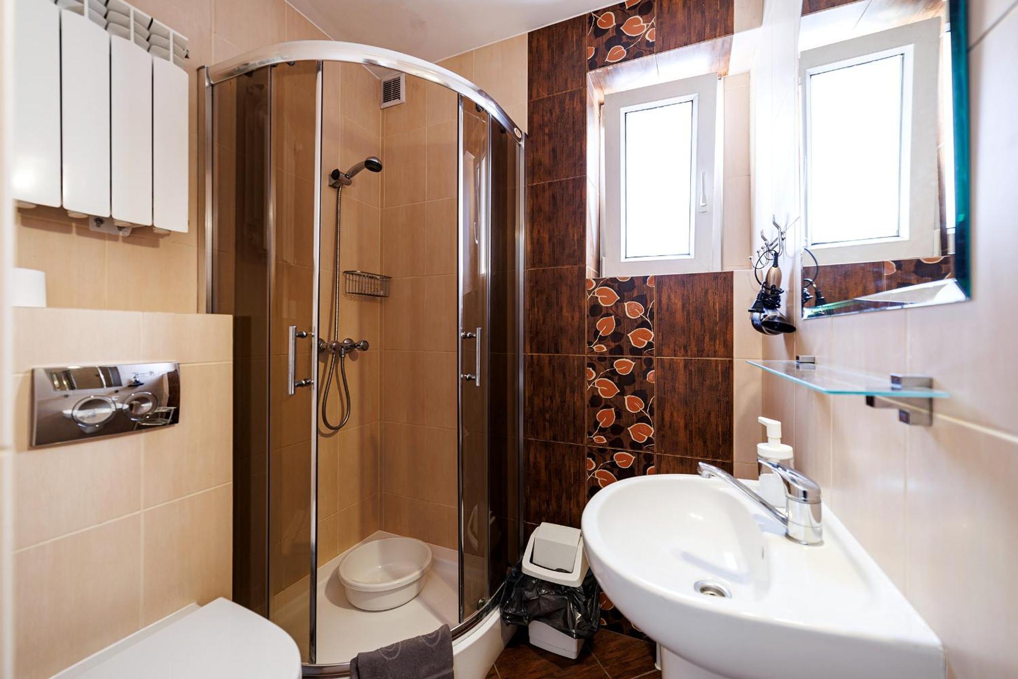 Stratos Bed & Breakfast Leba Bagian luar foto